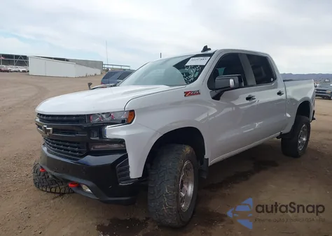 2021 Chevrolet Silverado 1500 4Wd Short Bed Lt Trail Boss из США, поврежденный, VIN 3GCPYFED4MG297717